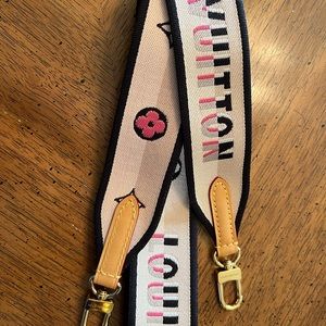 Louis Vuitton Jacquard Speedy Bandouliere 20 shoulder strap